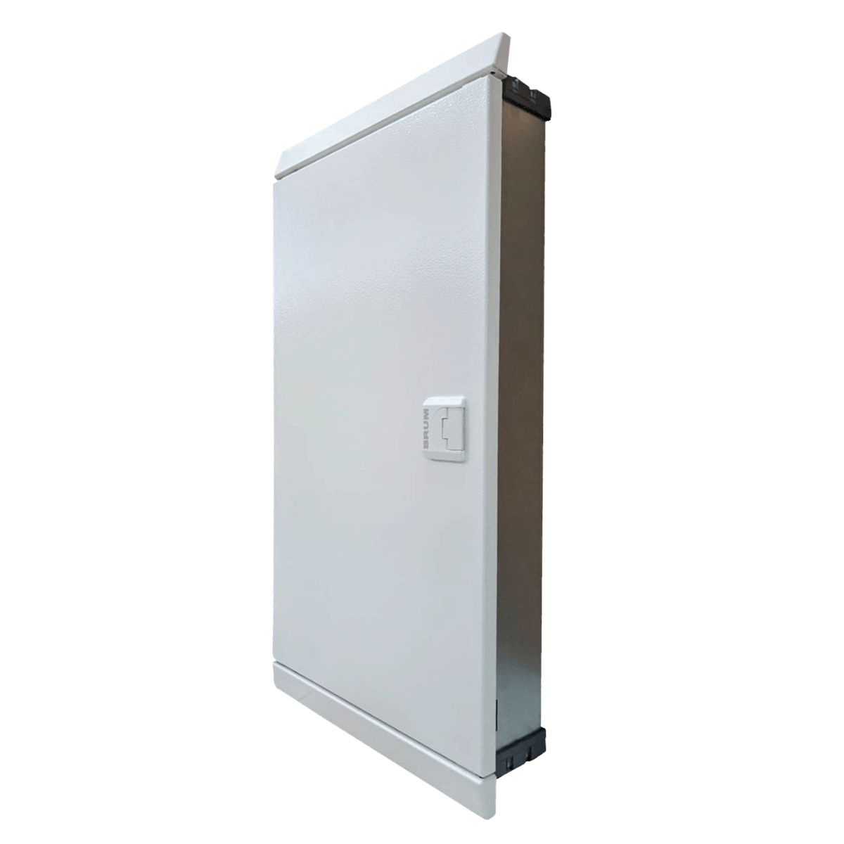 Quadro Distribuição Embutir Q25-48E 48 Disjuntores 150/250A Branco Vertical Brum
