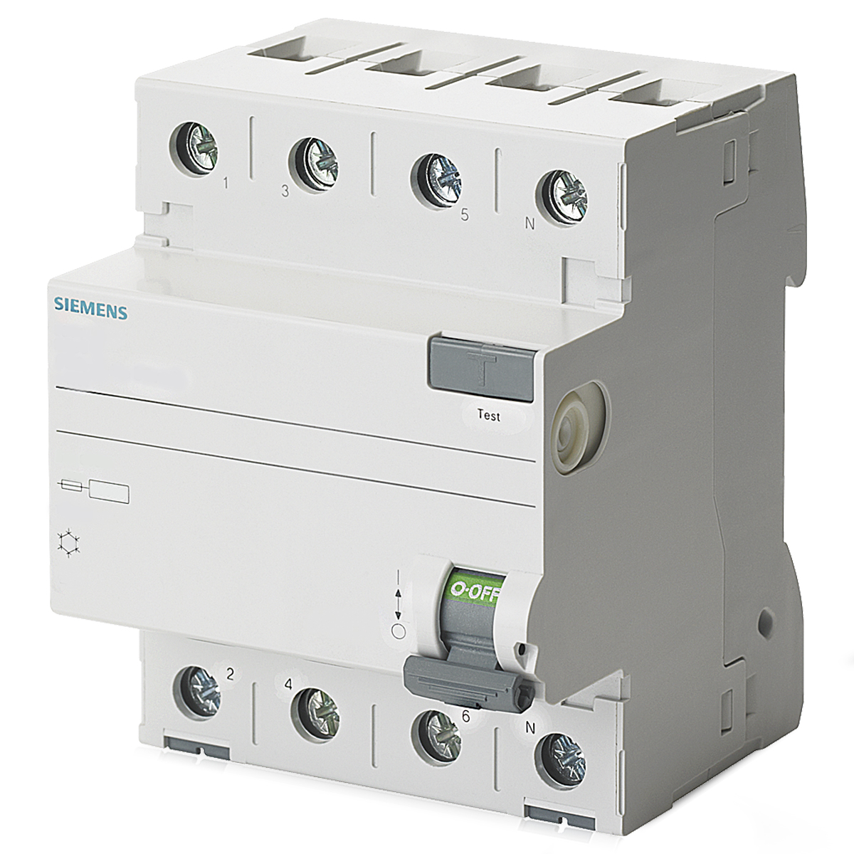 Dispositivo Dr 5SV 4 Polos 40A 30Ma 400V 5SV43440MB - Siemens