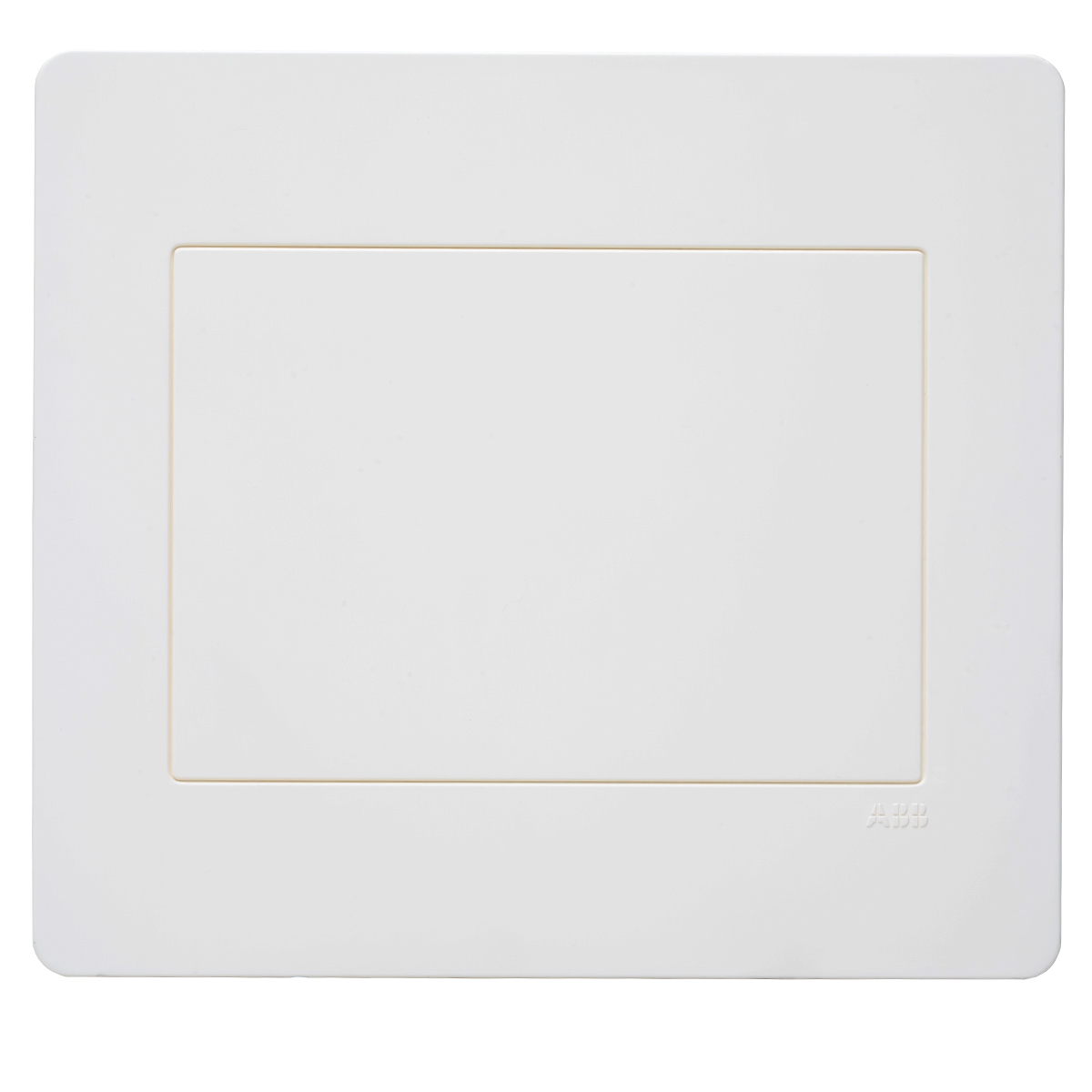 Placa Acabamento Cego 4X4 Unno Life Creme - ABB