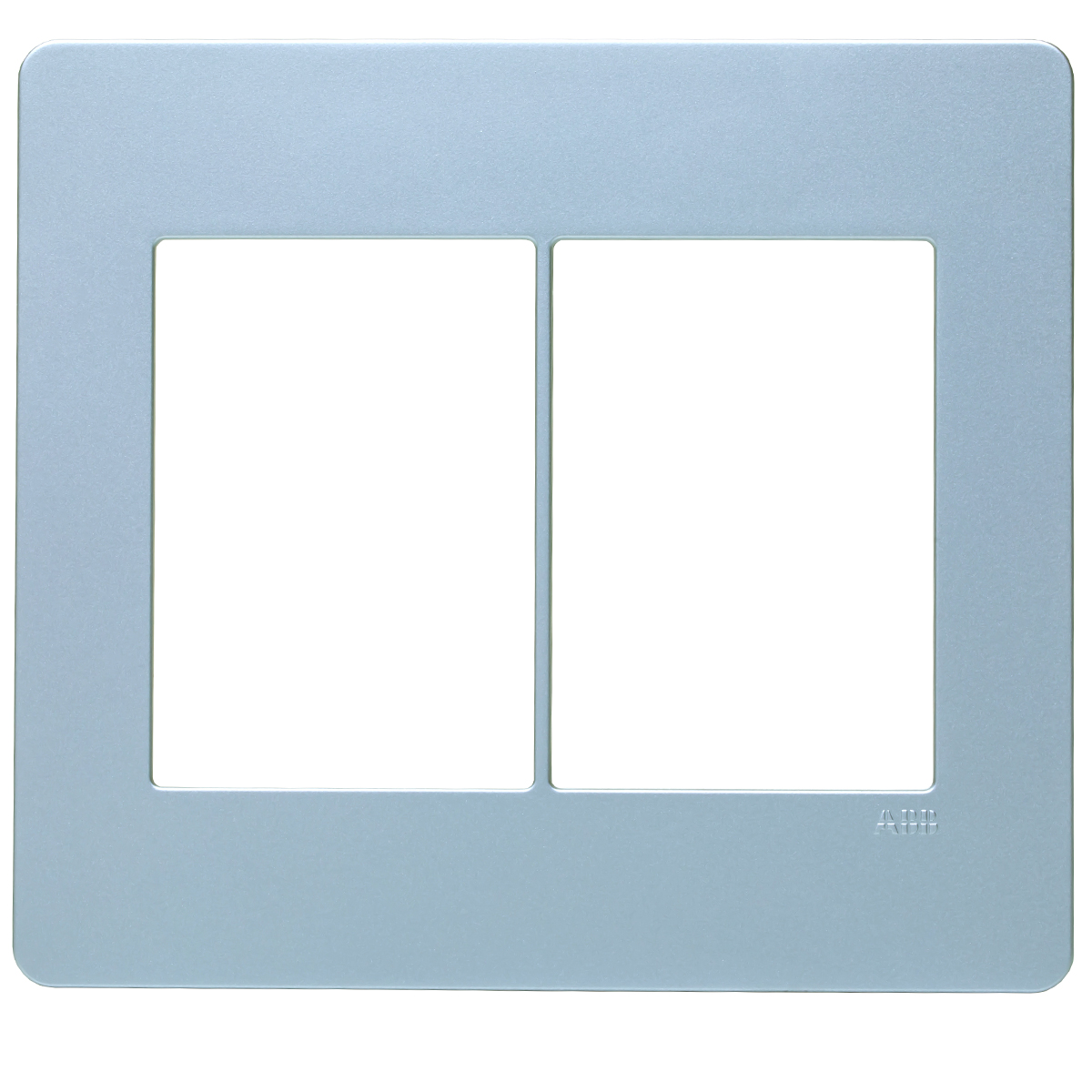 Placa Acabamento 6 Postos 4X4 Unno Life Prata - ABB