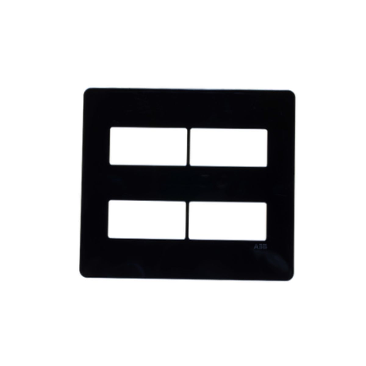 Placa Acabamento 4X4 (4 Mod) 2+2 Postos Sep Pt Unno Life - Abb