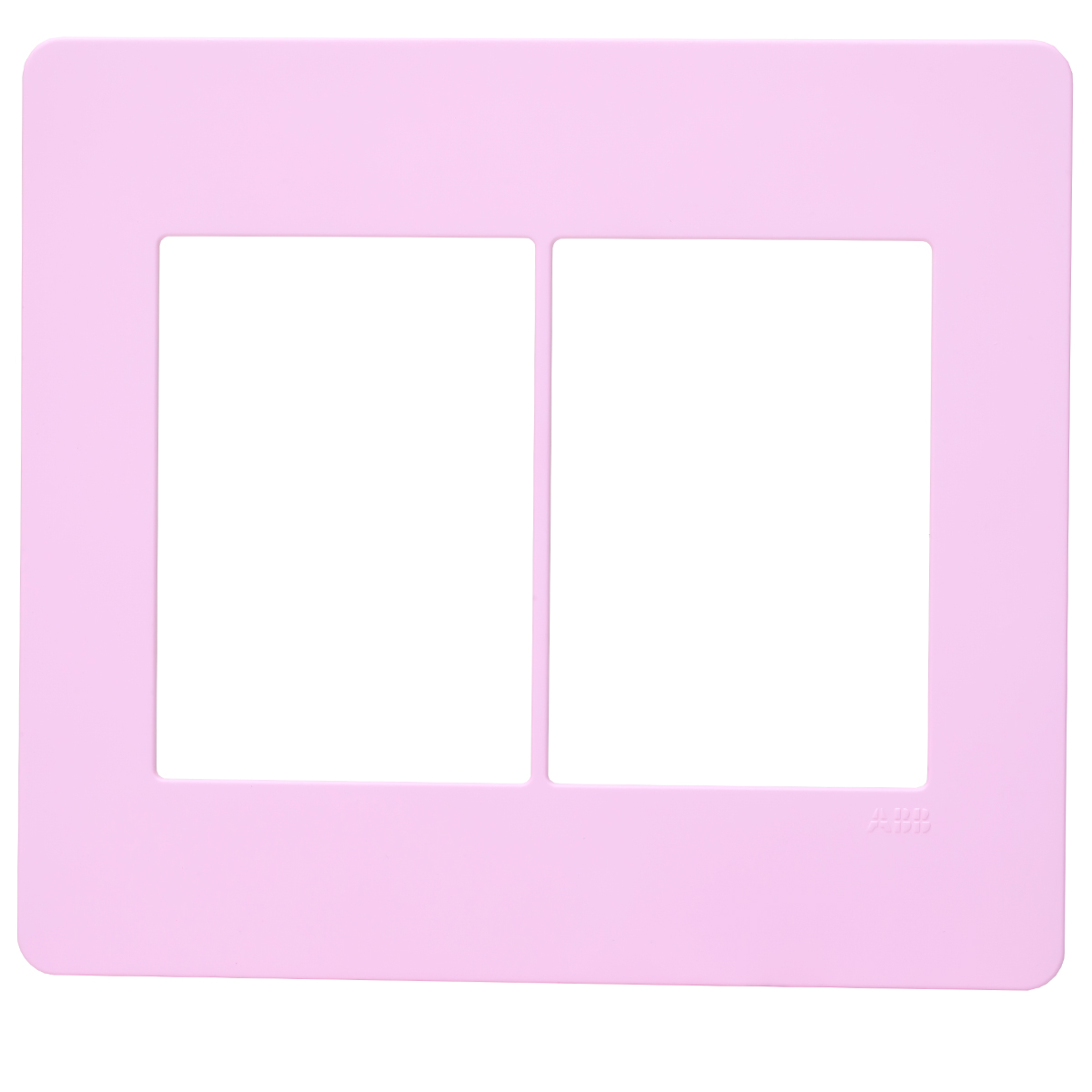 Placa Acabamento 6 Postos 4X4 Unno Life Rosa - ABB