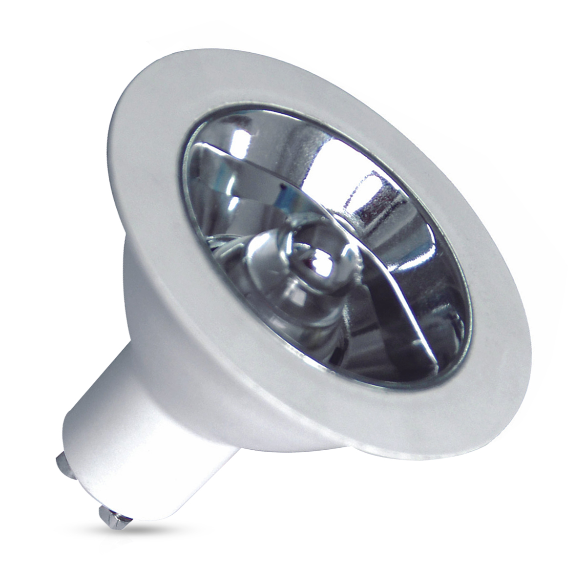 Lâmpada Led Ar70 Refletora 7W Bivolt Gu10 2700K Luz Amarela 420lm LM381 - Luminatti