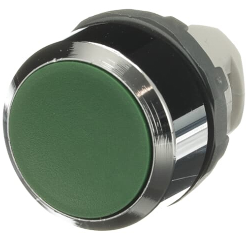 Cabeçote Para Botão Impulso Aro Zamak Não Iluminado Verde MP130G - ABB