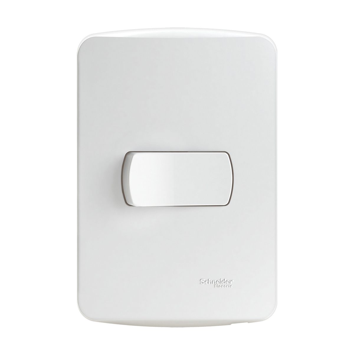 Conjunto 1 Interruptor Paralelo Horizontal 10A 4X2 Miluz Branco - Schneider Electric