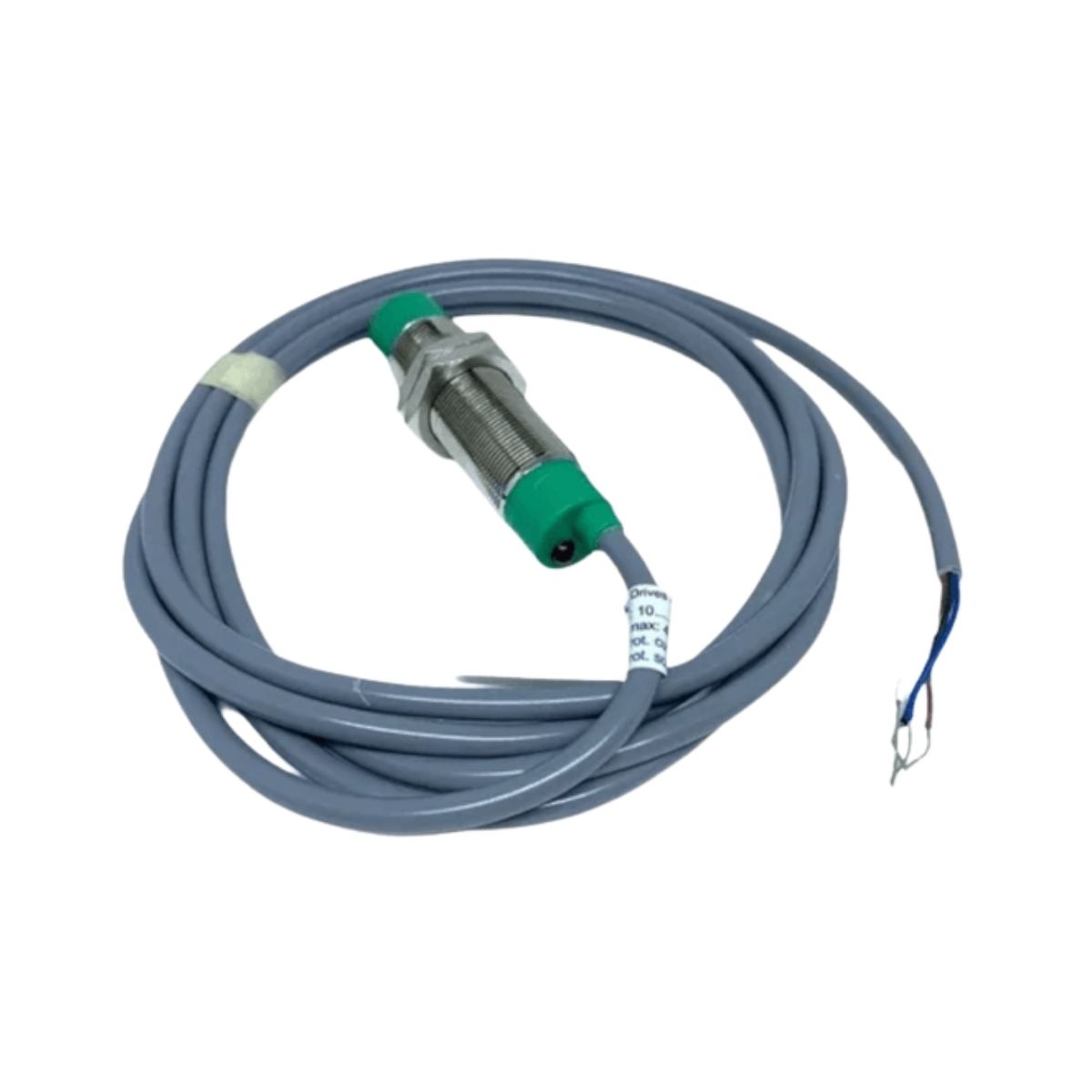 Sensor Indutivo Cilíndrico Roscado Sn=4Mm M12X1,00Mm Latão 4 Fios 10-30Vcc Conector M12 4 Pinos Npn 1Na+1Nf Weg