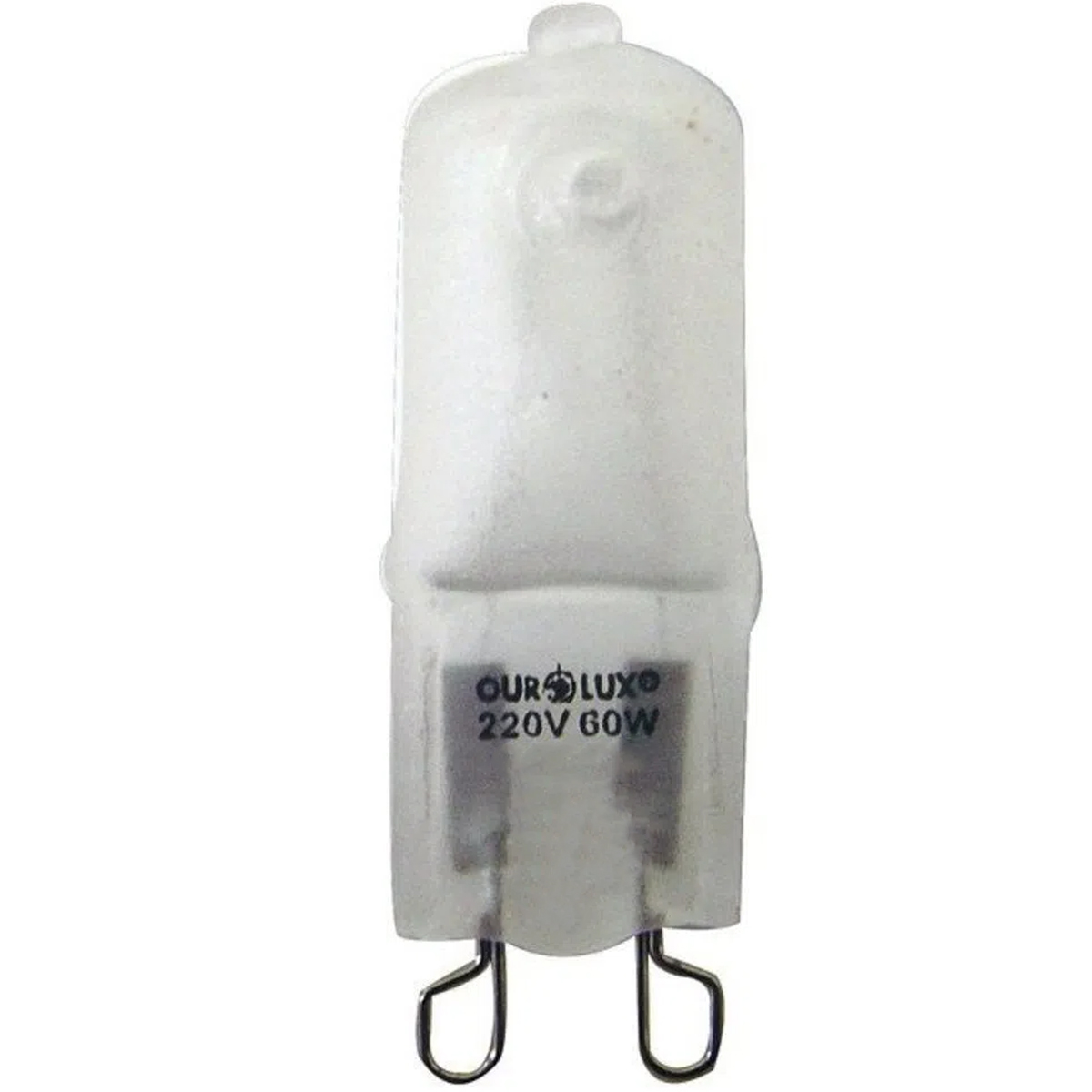 Lâmpada Halógena Bipino Fosca 60W 127V G9 Luz Amarela - Ourolux