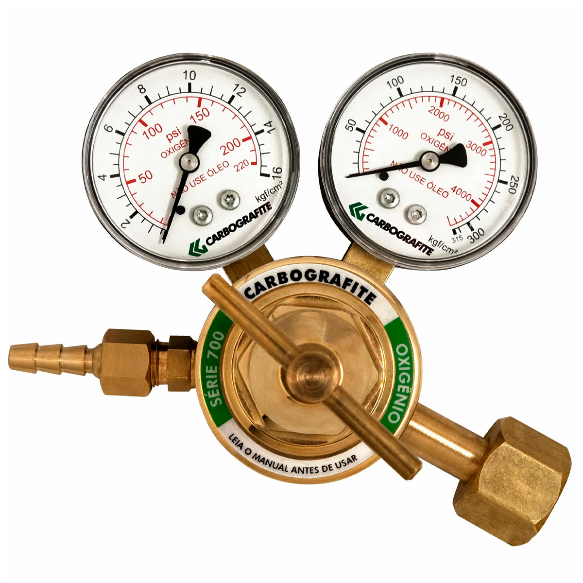 Regulador Pressão Serie 700 Cilindro Oxigênio - Carbografite