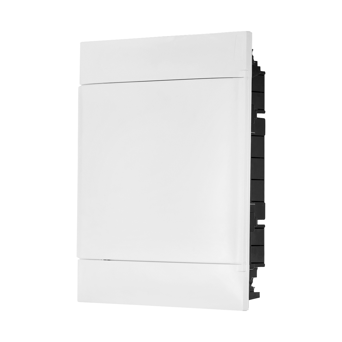 Quadro Distribuição Embutir Até 24 Disjuntores Din Practibox Com Porta Branco Sem Barramento - Cemar
