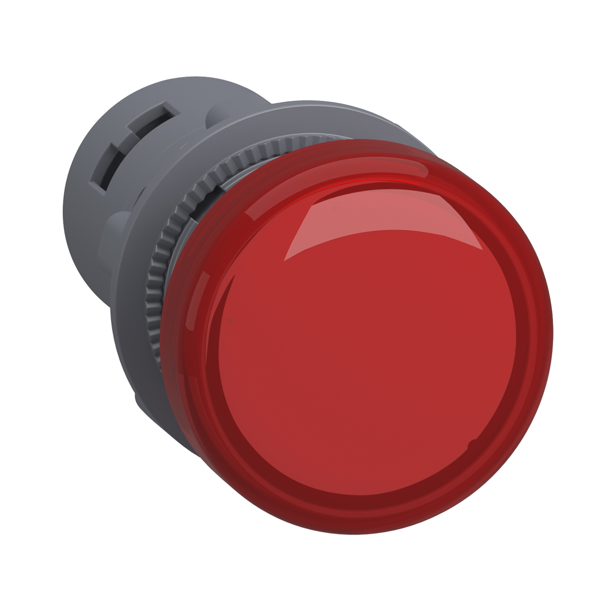 Sinaleiro Led Monobloco Plástico Vermelho 220Vcc Ip65 22mm XA2EVMD4LC - Schneider Electric