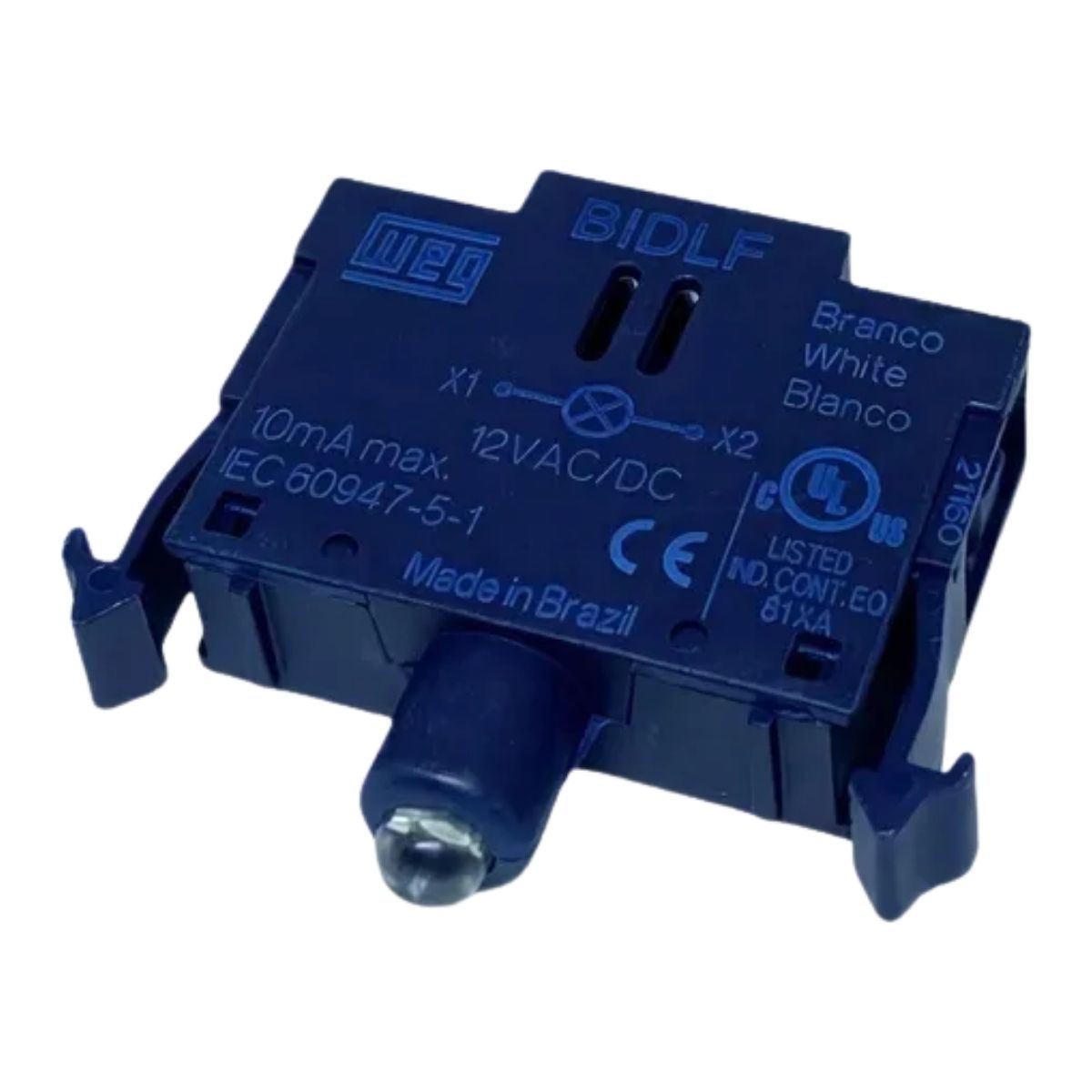 Bloco Iluminação Csw 12Vca/Cc C/Led Bc Wh Sist Montag Front-Back - Weg