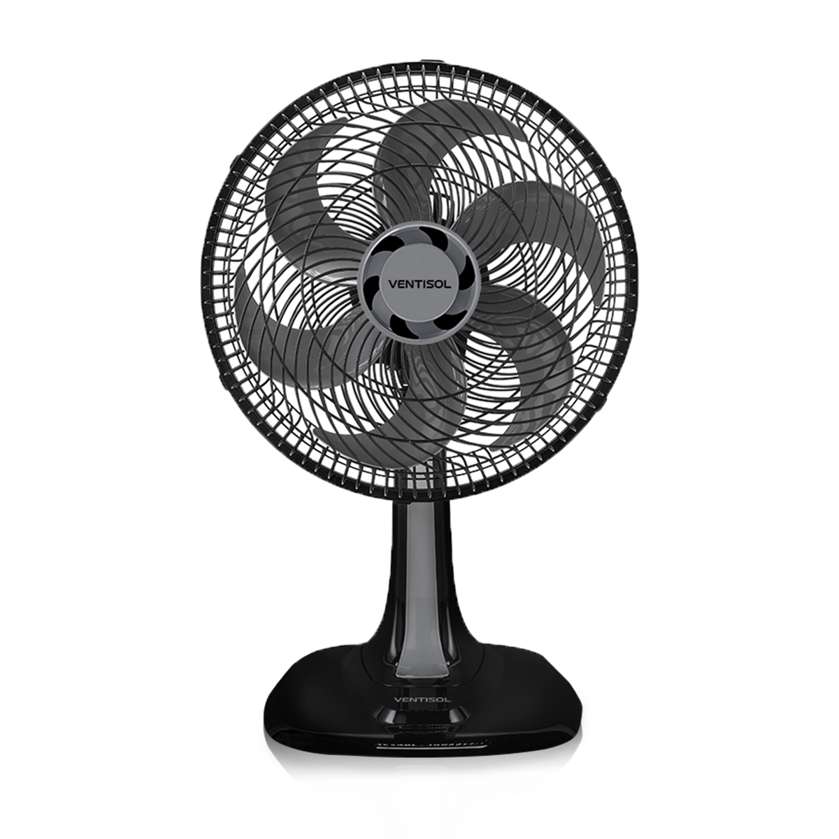 Ventilador Mesa Turbo Premium 127V 52W 30cm Preto - Ventisol