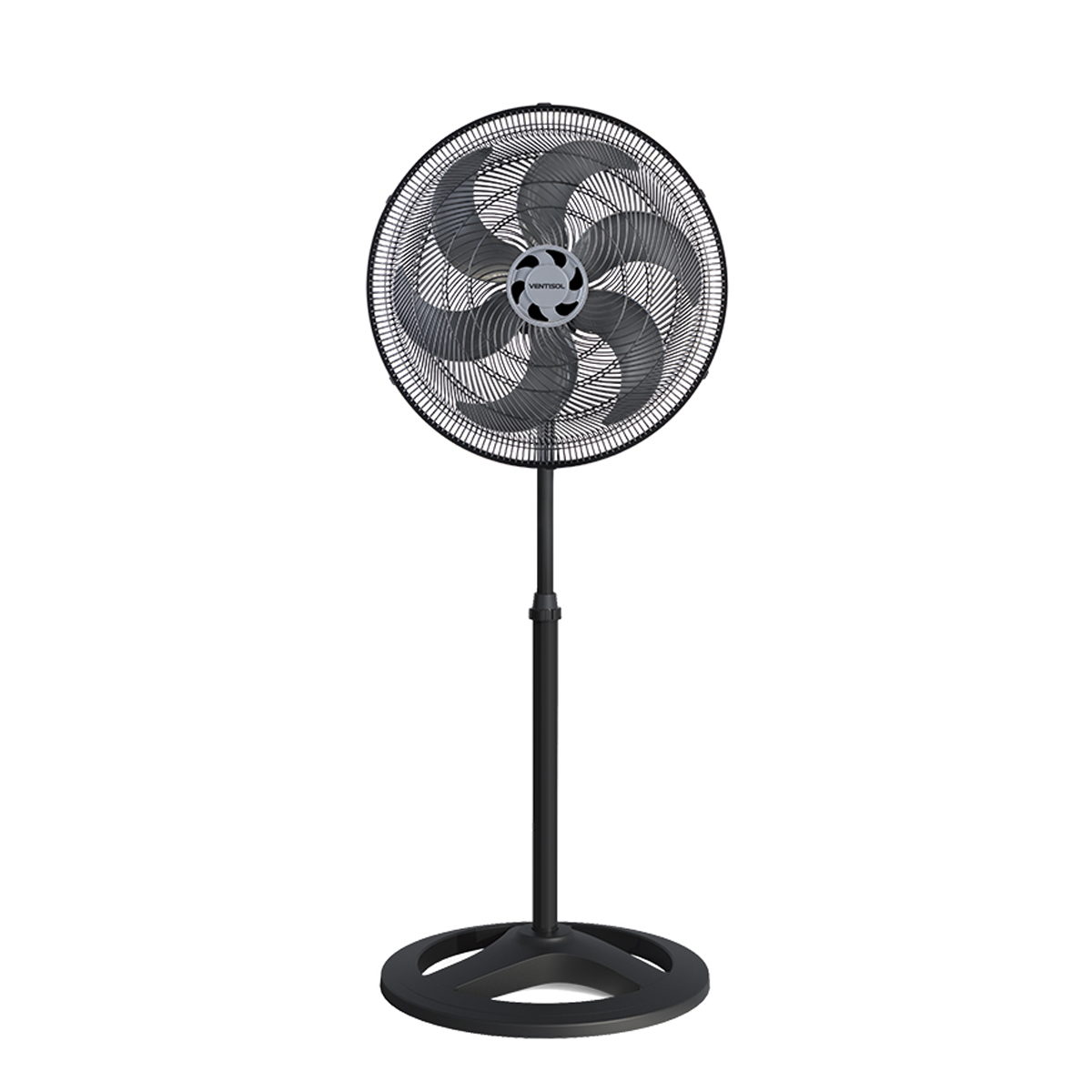 Ventilador Coluna Turbo Premium 127V 50cm 6 Pás Preto - Ventisol