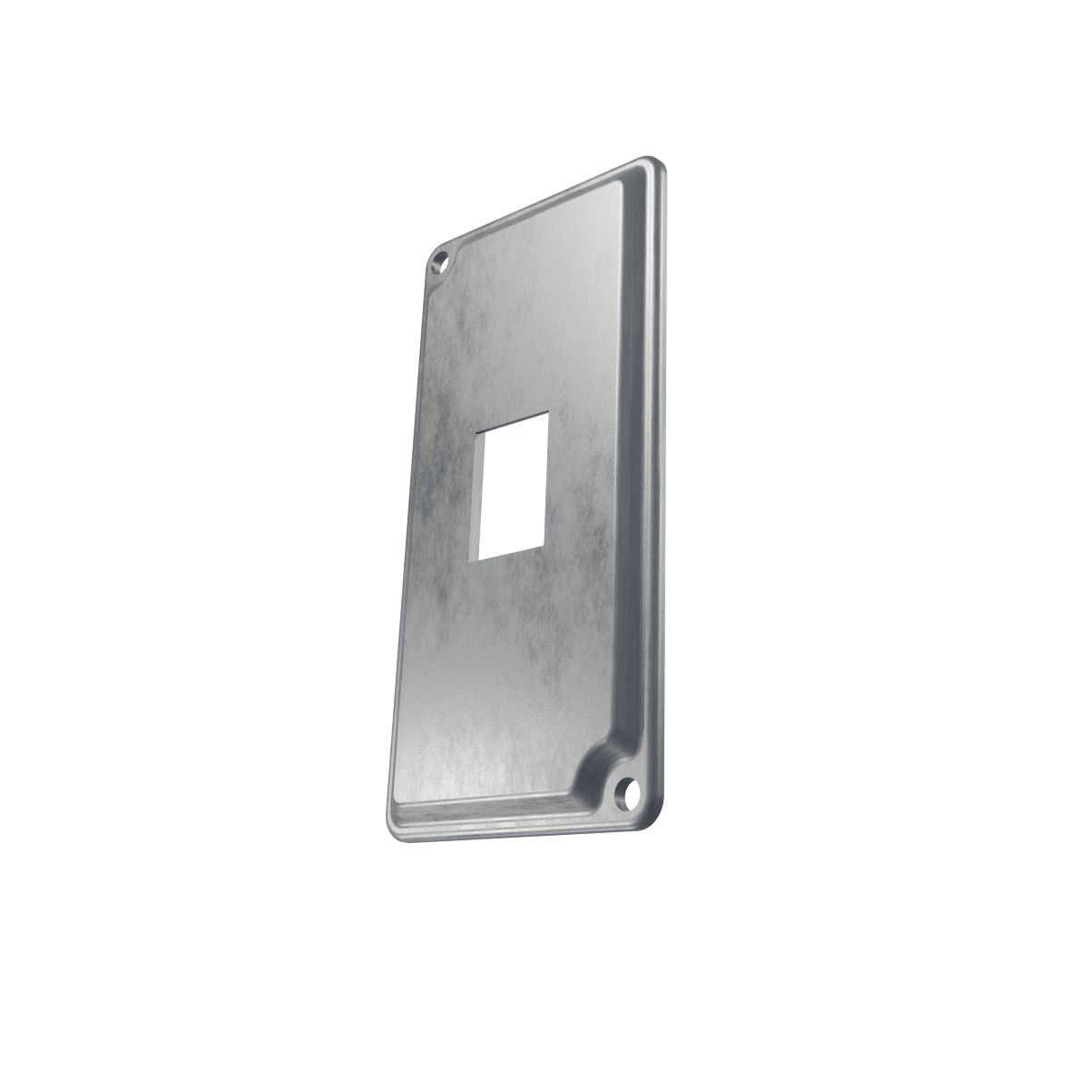 Tampa Condulete 1 Tom Rj11/Rj45 Alumínio 1Pol S/Pintura S/Vedação - Wetzel