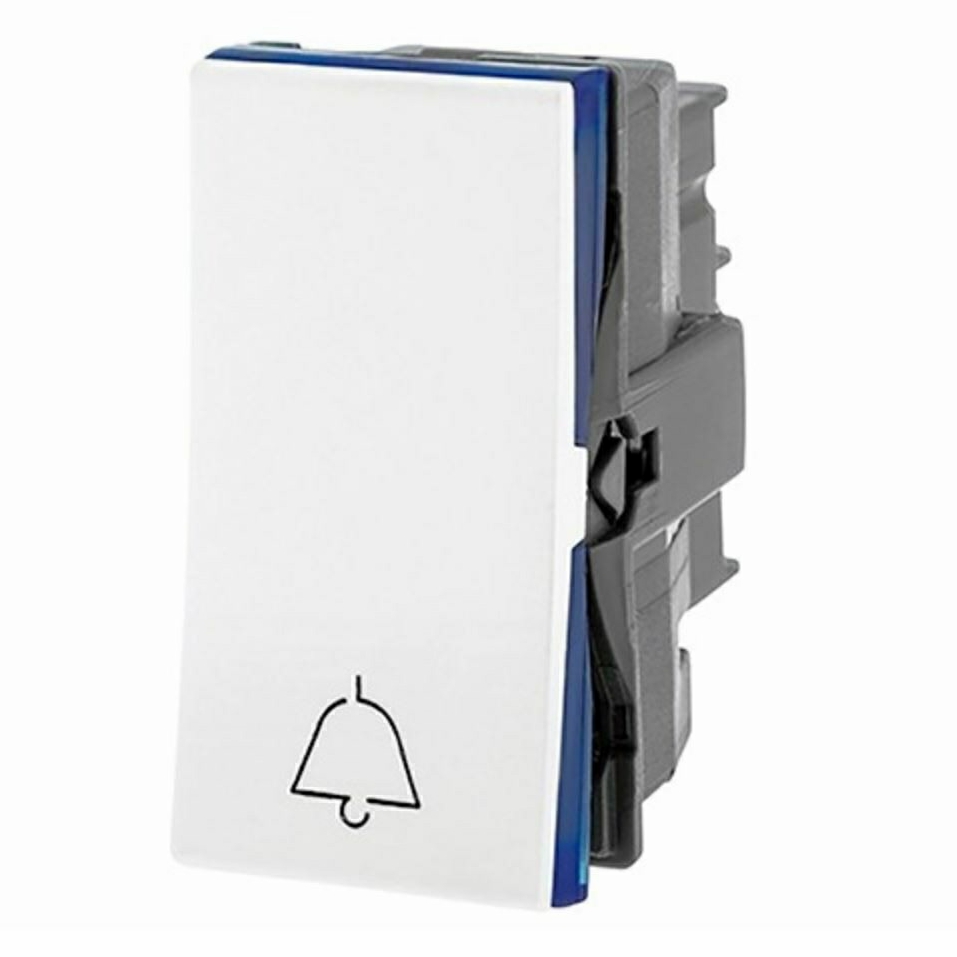 Módulo Pulsador Campainha 2A Branco - Pialplus+
