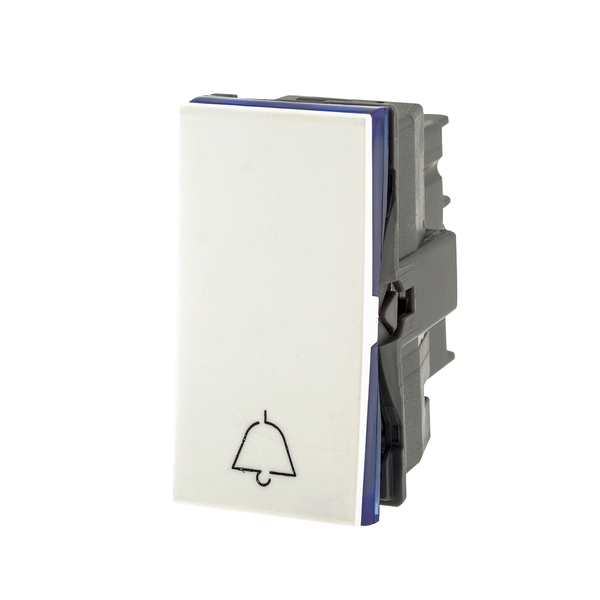 Módulo Pulsador Campainha 2A Branco - Pialplus+