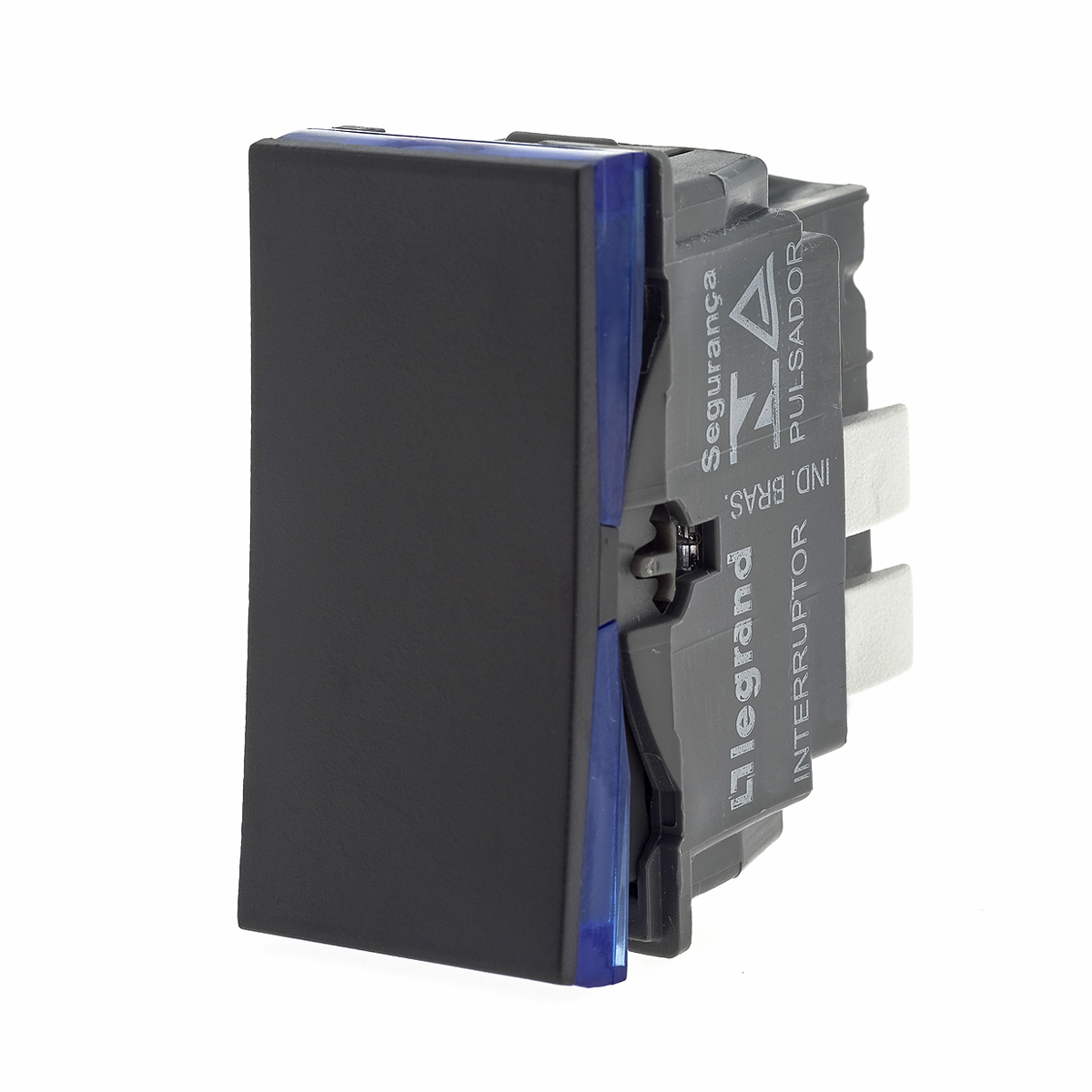 Módulo Interruptor Simples 10A Preto - Pialplus+