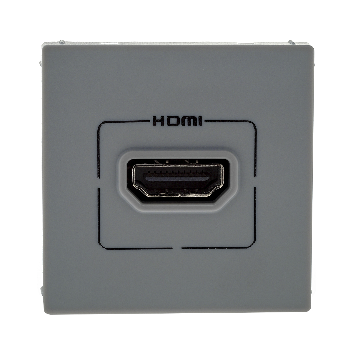 Módulo Tomada HDMI Multimidia Cinza - Pialplus+