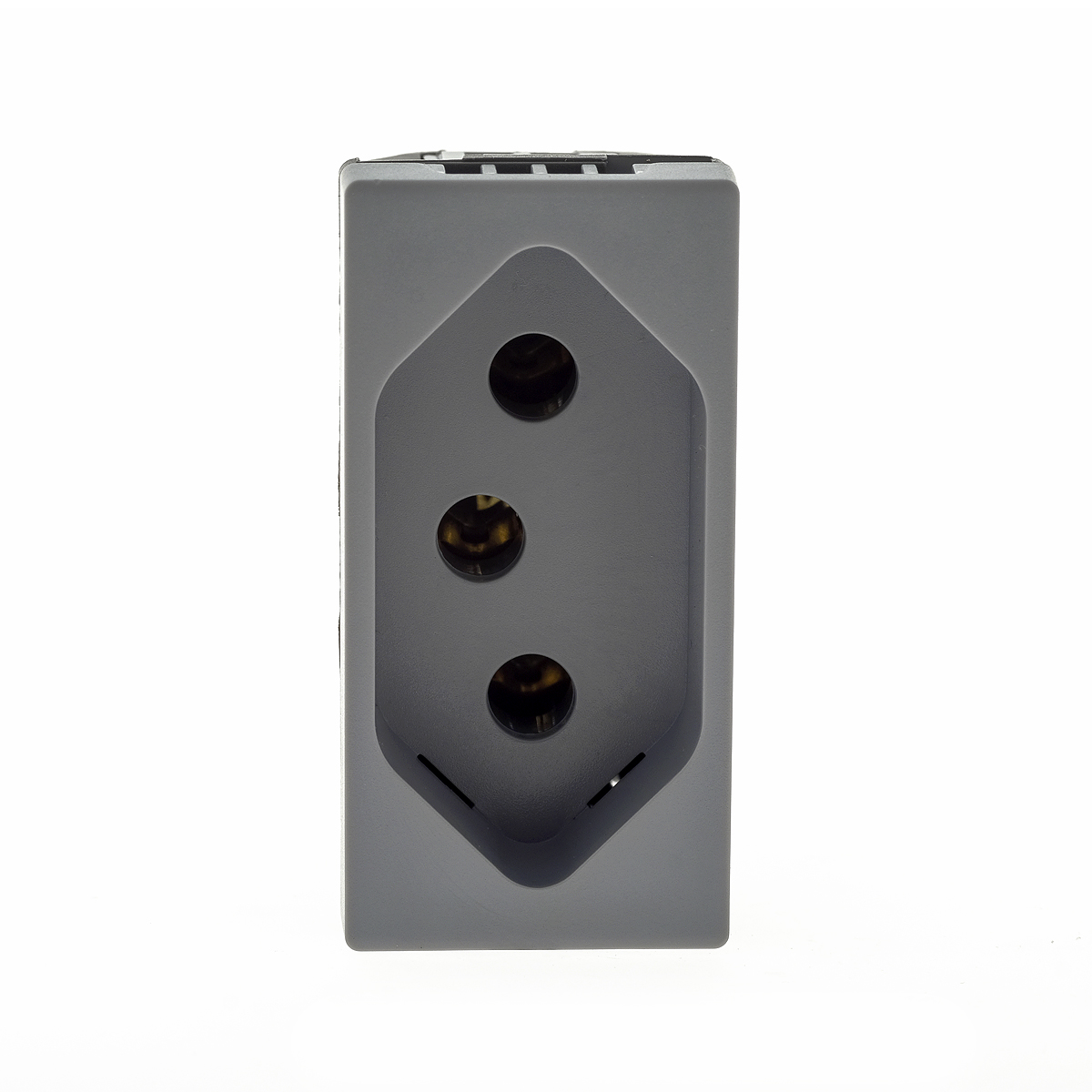 Módulo Tomada 20A Cinza - Pialplus+