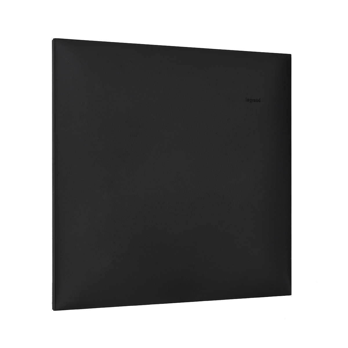 Placa Acabamento Cego 4x4 Preto - Pialplus+