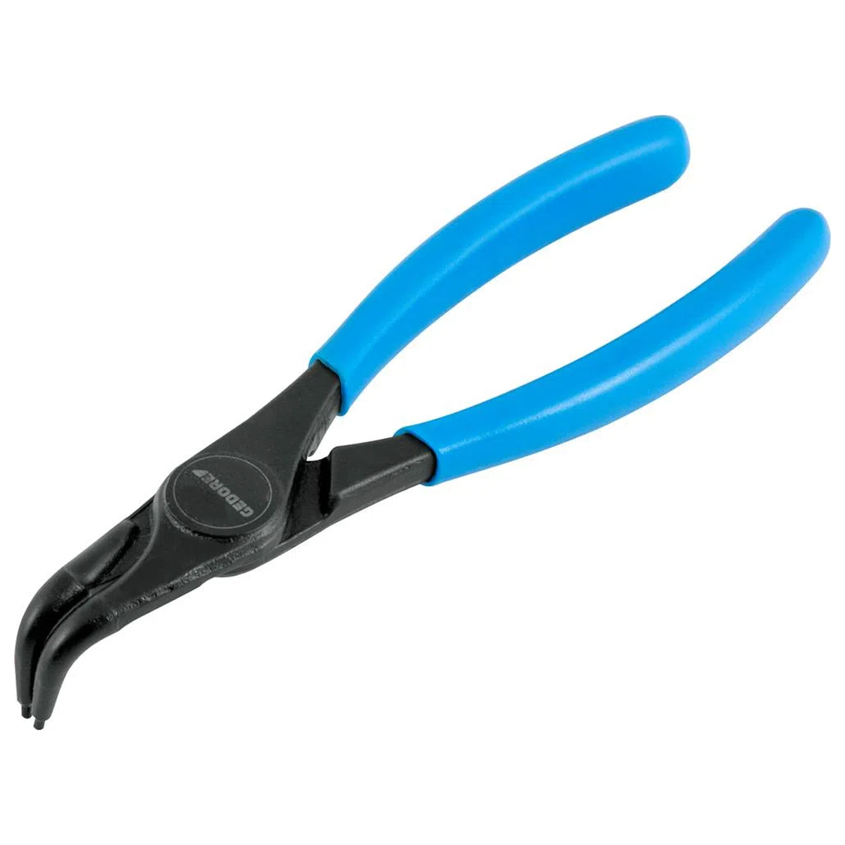 Alicate Para Anéis Internos Pontas Fixas Curva 90G Azul - Gedore