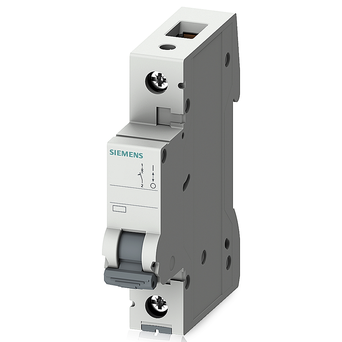 Disjuntor Mini Din Unipolar 10A Curva B 4,5Ka 220/380V 5SL11106MB - Siemens