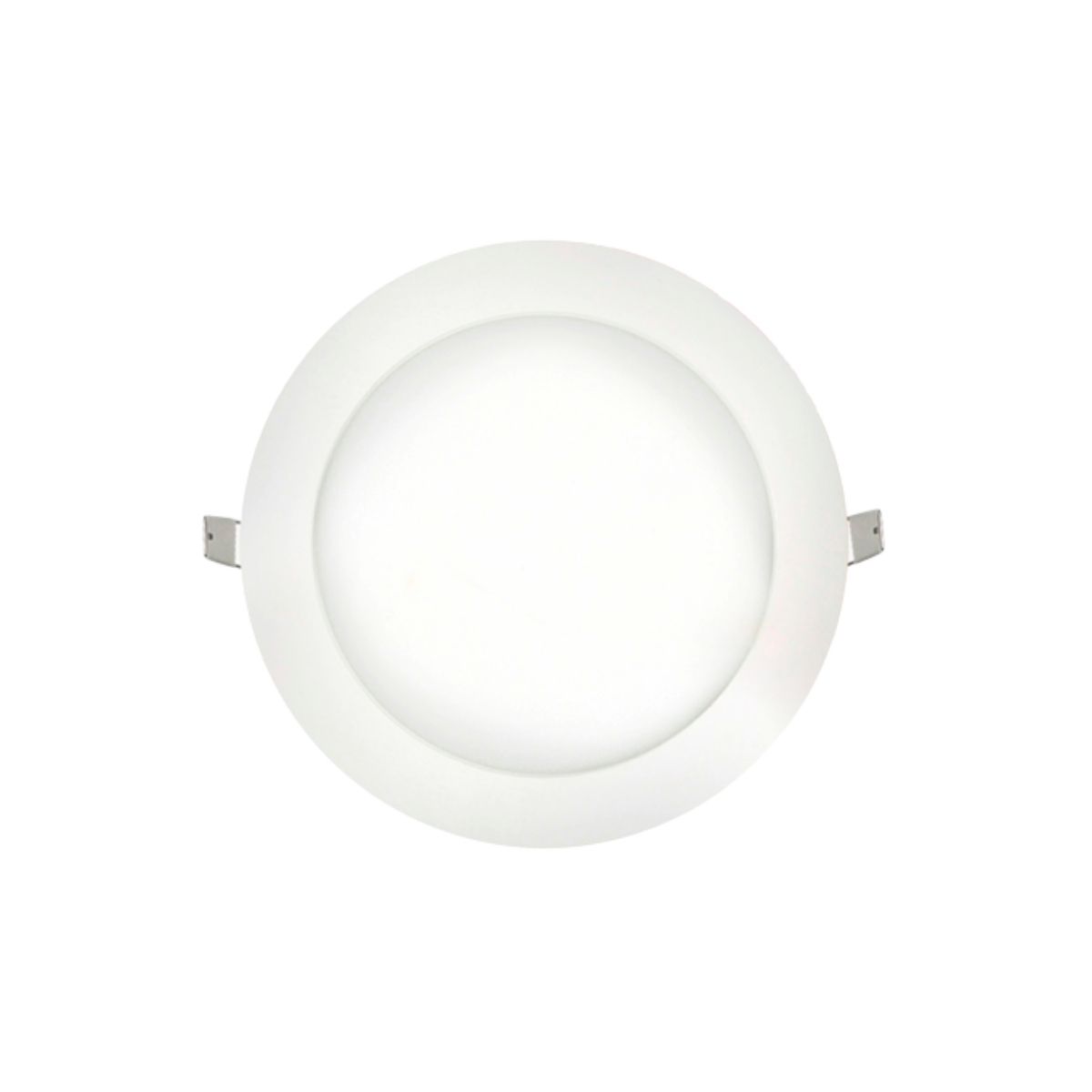 Luminária Plafon Led Embutir Redonda Branca 36W Bivolt 4000K Branco Neutro 2160Lm - Ourolux