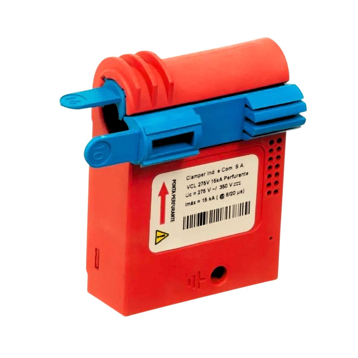 Dispositivo DPS Perfurante 275V 20kA Vermelho - Clamper