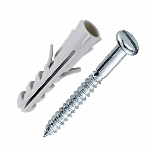 Cartela Parafuso Atarraxante Com Bucha N.08 Anel 4,8x50 - Sfixa - Sfixa