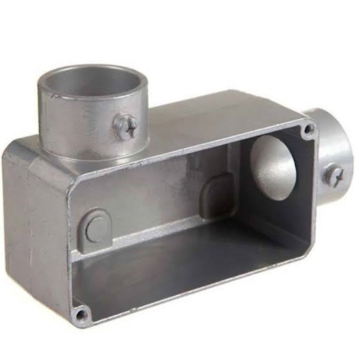 Condulete Alumínio Fixo Tipo Ll 1 Polegada Sem Rosca Sem Pintura Sem Tampa Sem Vedação - Wetzel