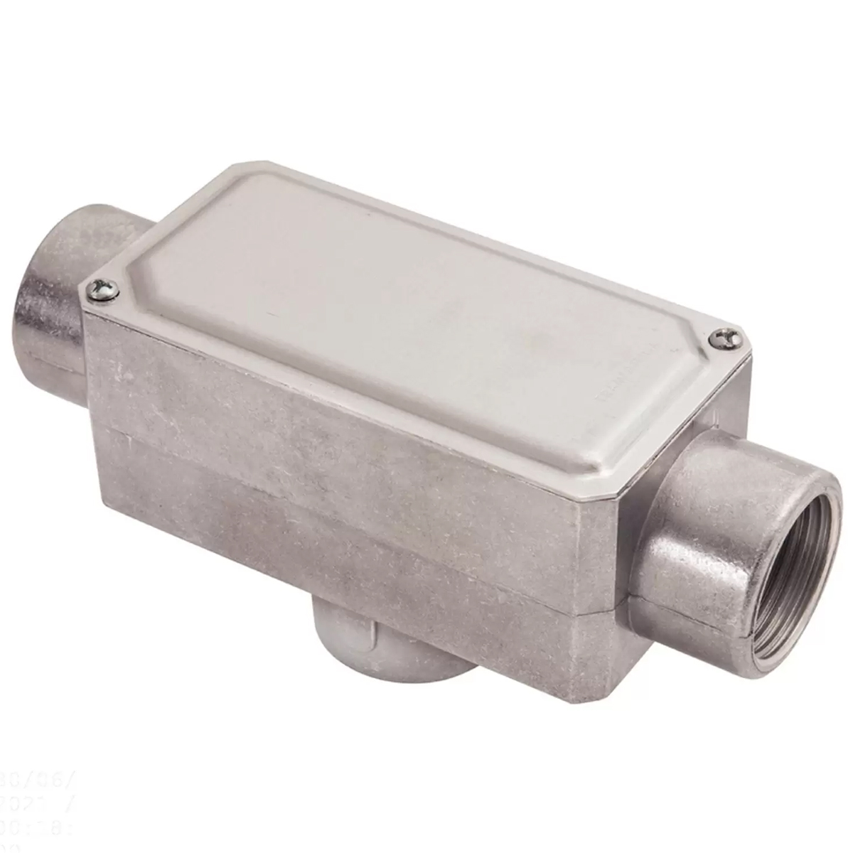 Condulete Alumínio Fixo Tipo Tb 1/2 Sem Rosca Sem Pintura Sem Tampa Sem Vedação - Wetzel