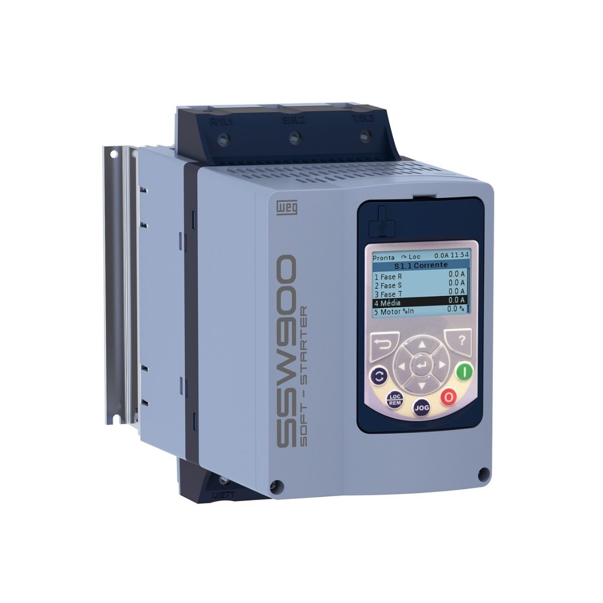 Chave Partida Softstarter Trifásico 61A 220-575V 45Kw Ip20 - Weg