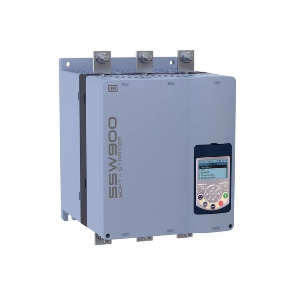 Chave Partida Softstarter Trifásico 365A 220-575V 300Kw Ip00 - Weg