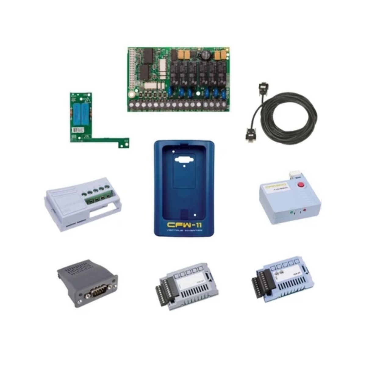 Conjunto Moldura Ihm + Cabo 7,5 Metros Para Ssw900 Soft Starter Weg