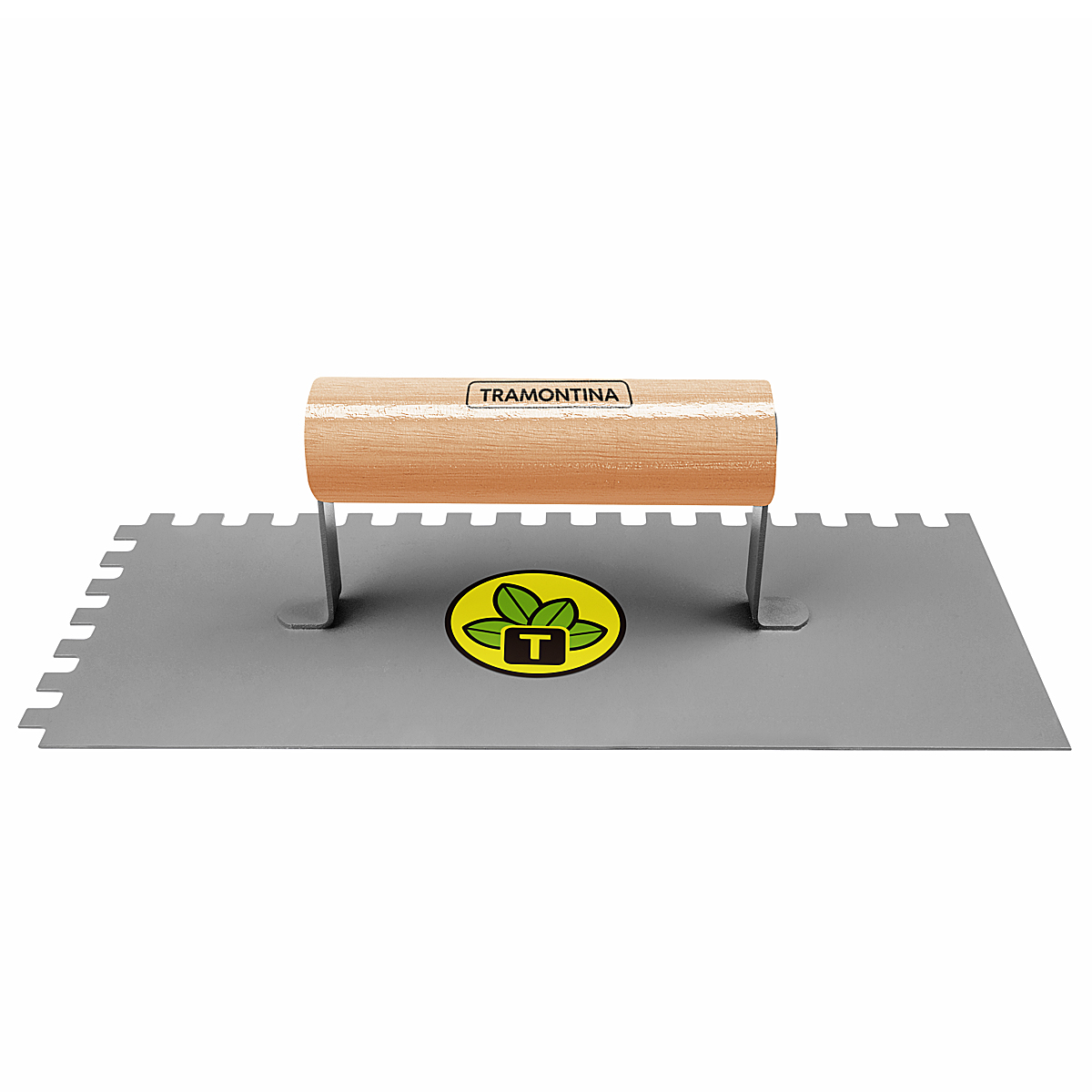 Desempenadeira Com Dentes Com Cabo Madeira 272X120X75mm - Tramontina