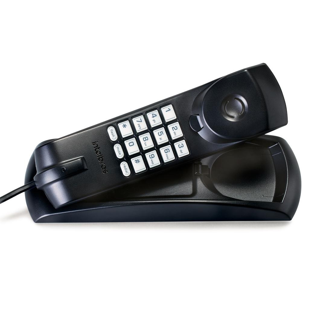 Telefone Gondola Preta - Intelbras