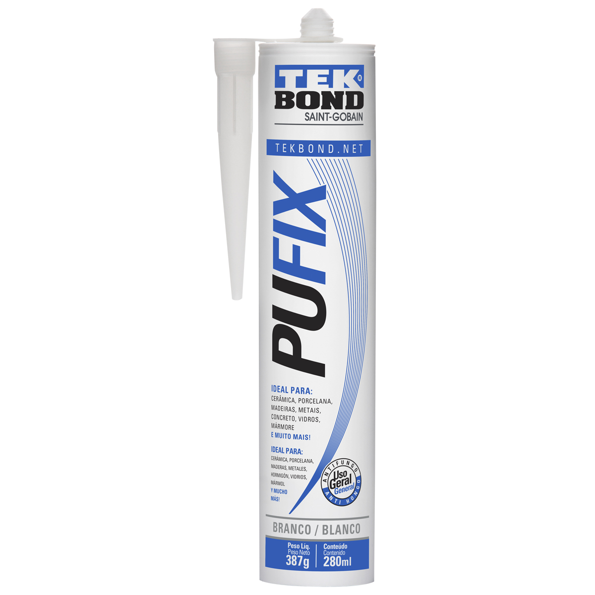 Adesivo Multiuso Pu Fix 387G Branco - TekBond