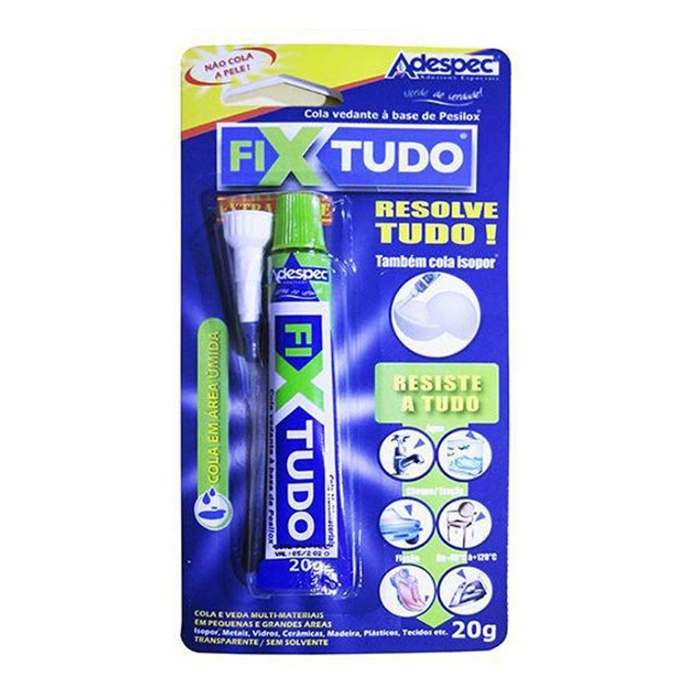 Adesivo Multiuso Fixa Tudo 20G - Tek Bond