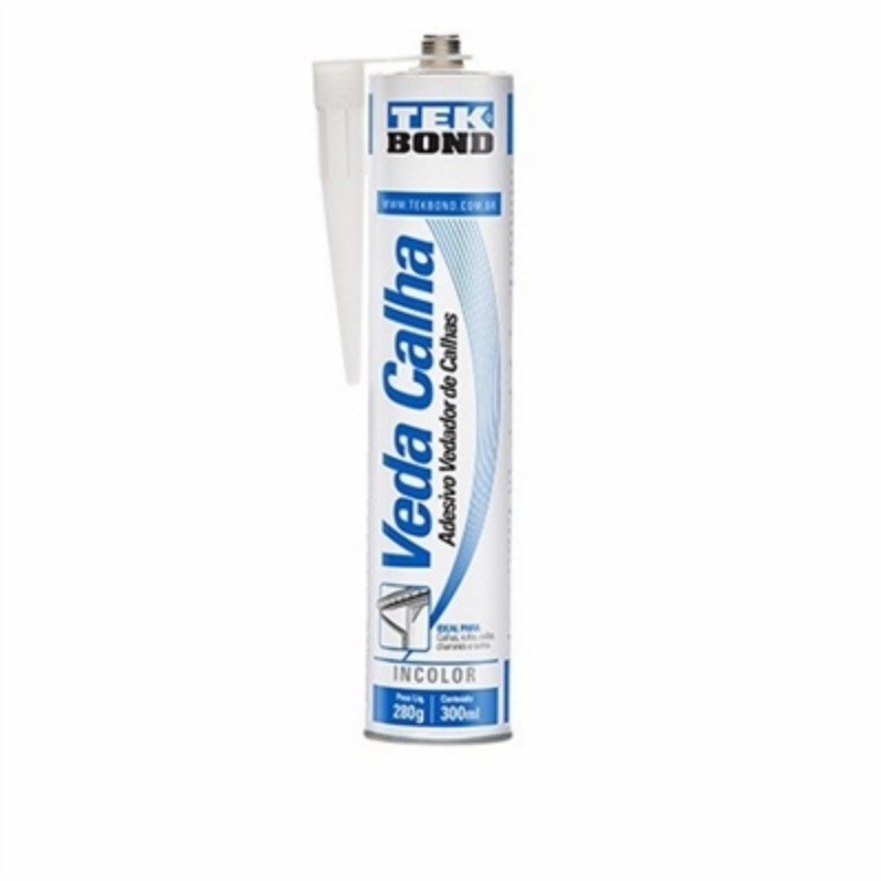 Adesivo Selante Veda Calha 300Ml Incolor - Tek Bond