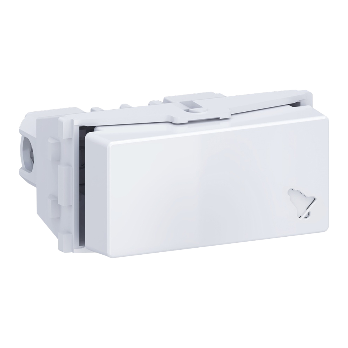 Módulo Pulsador Campainha 1 Módulo 10A 250V Branco Equille 14232359 - WEG