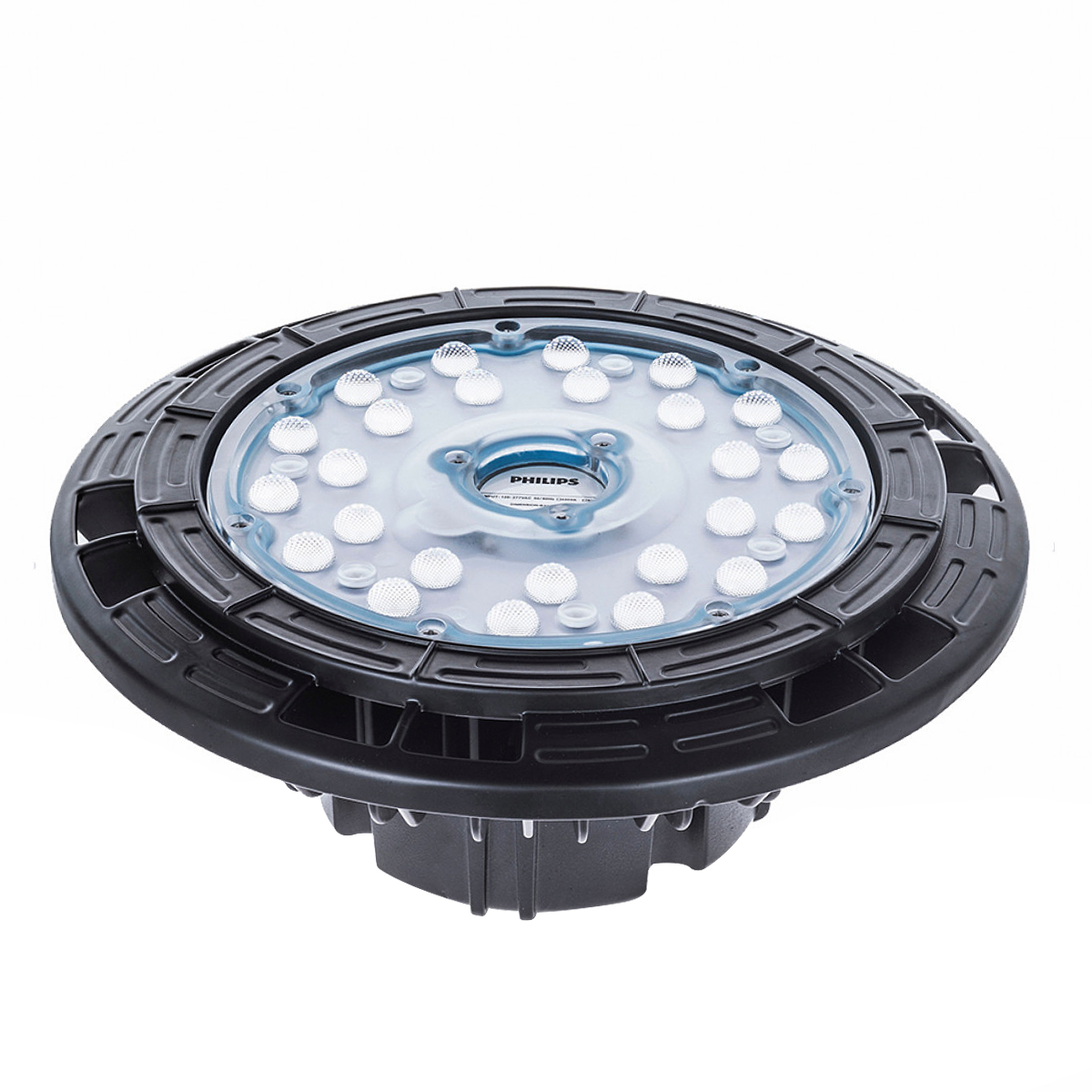 Luminária Industrial Highbay Led Preto 85W Bivolt 6500K Luz Branca - Philips