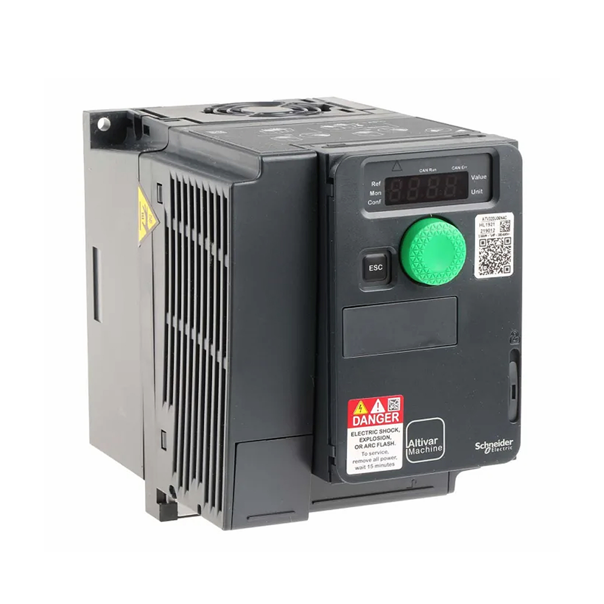 Inversor Frequência Trifásico 380-480V 1,9A 0,55Kw Com Filtro ATV320U06N4C - Schneider Electric