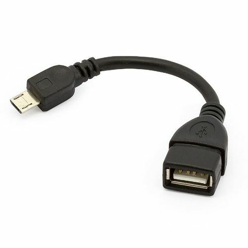 Cabo Micro Usb Android Preto 0,15 Metros Adaptador - Flexgold
