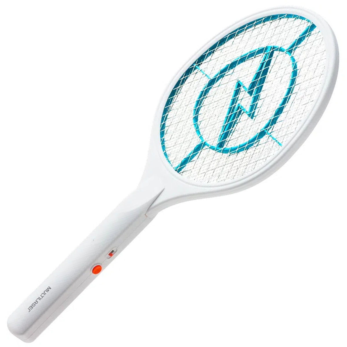 Raquete Mata Insetos Recarregável Bivolt - Multilaser