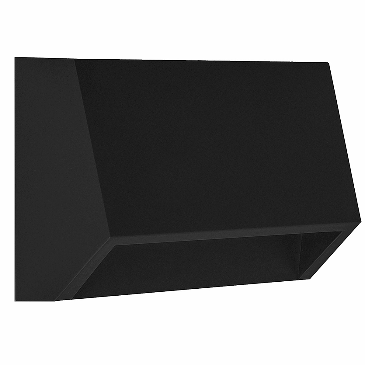 Luminária Arandela Led Retangular Preto 1,5W Bivolt 3000K Luz Amarela - Osram/Ledvance