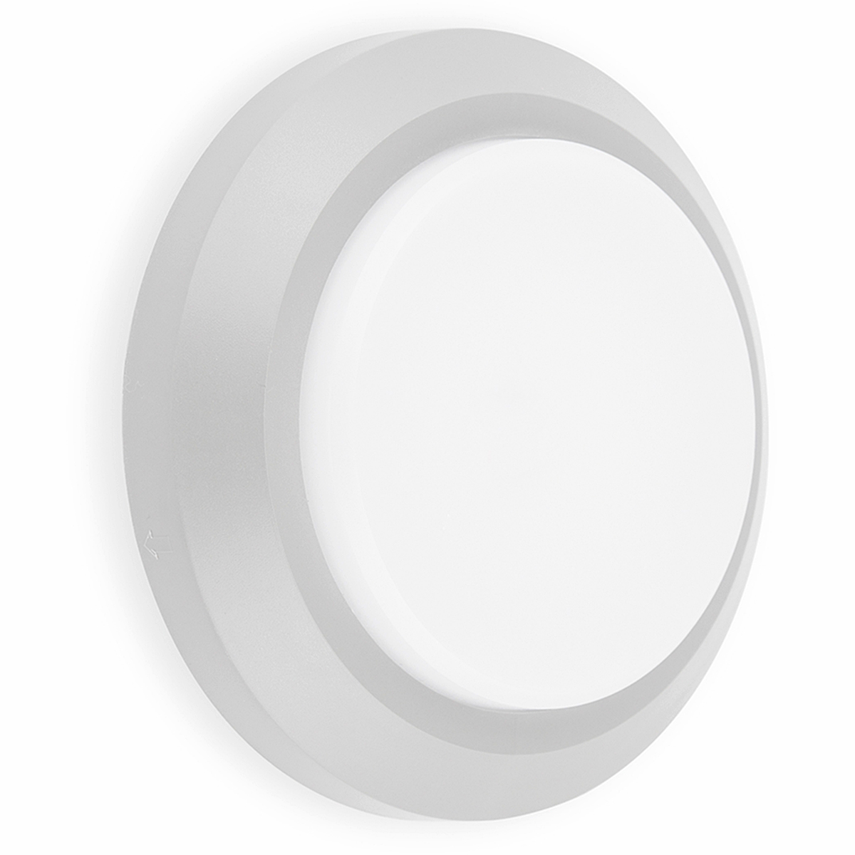 Luminária Arandela Led Redondo Branco 3W Bivolt 3000K Luz Amarela - Osram/Ledvance