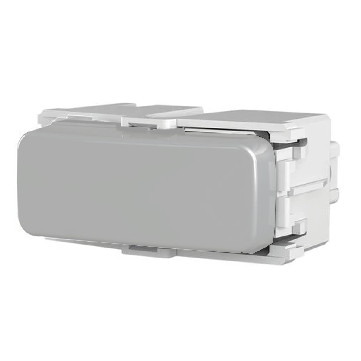 Módulo Interruptor Paralelo 1 Módulo 10A 250V Branco Composé Nobac Weg