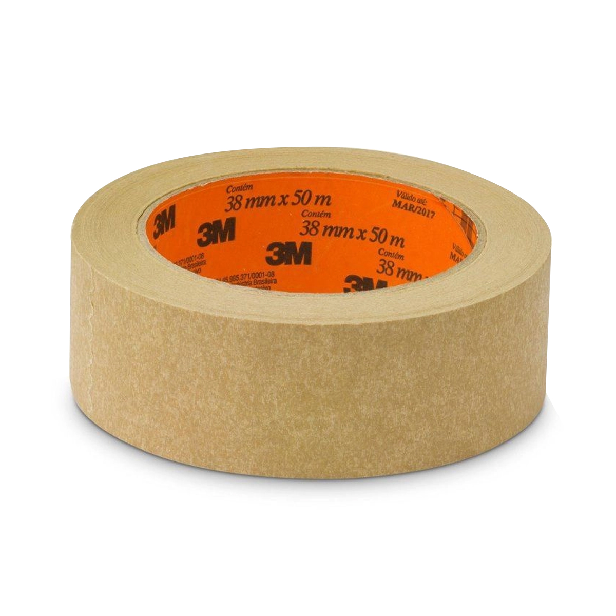 Fita Adesiva Papel S-3557 38Mmx50 Metros Marrom - 3M Do Brasil