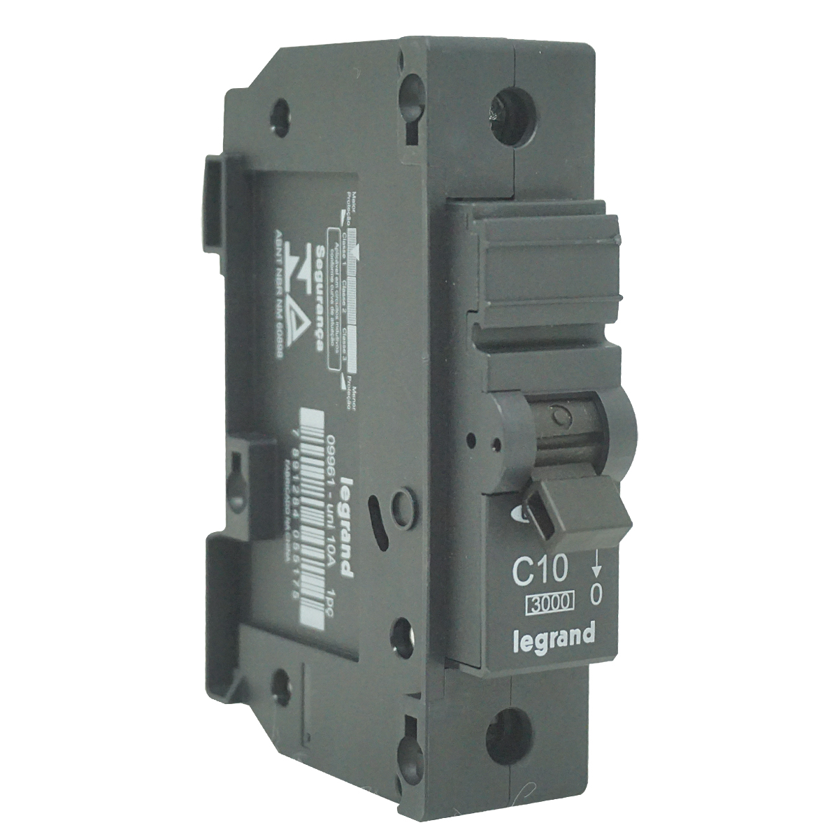 Disjuntor Mini Unic Unipolar 10A Curva C 3Ka 220V 09961 - Pial