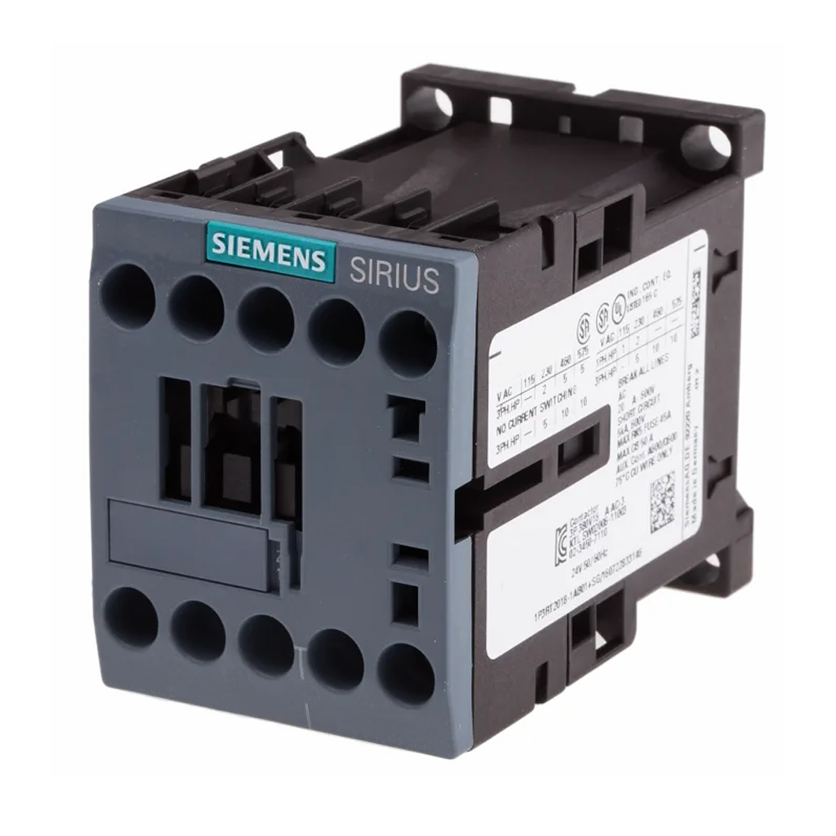 Contator Auxiliar 10A 110V 3Na+1Nf 50/60Hz 3RH21311AF00 Siemens